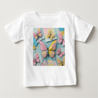 🦋 T-shirt Papillon de Cartoon Whimsical - Cute Na