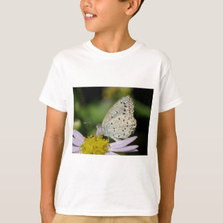 T-shirt Papillon de couleur crème tacheté