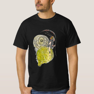 T-shirt Papillon de fantaisie mignon vintage Fée avec des