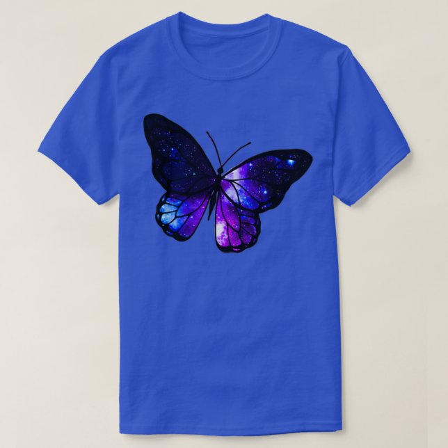 T-shirt papillon de galaxie (Design devant)