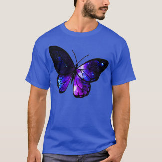 T-shirt papillon de galaxie