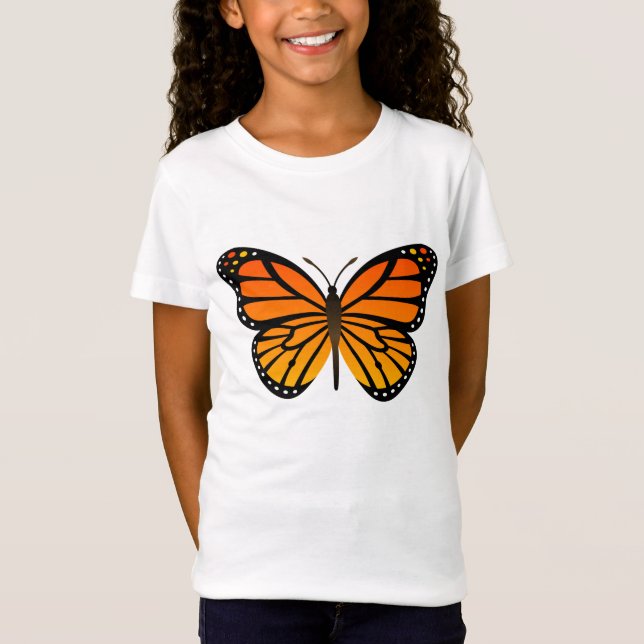 T-Shirt Papillon de monarque (Devant)