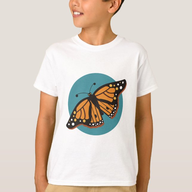 T-shirt Papillon de monarque (Devant)