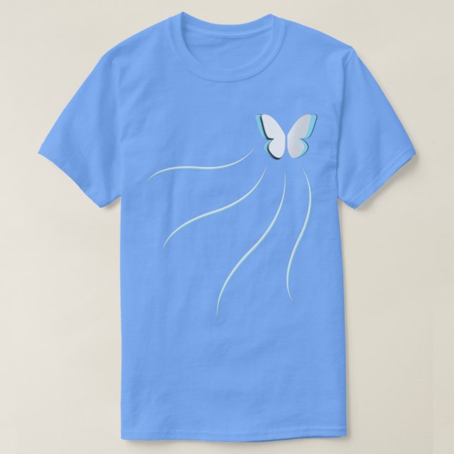 T-shirt Papillon de poche (Design devant)