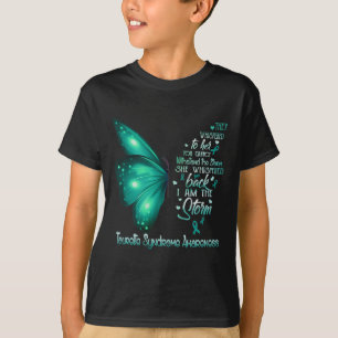 T-shirt Papillon de sensibilisation au syndrome de Tourett