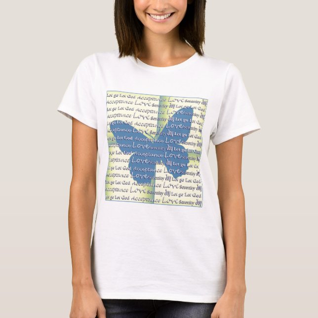 T-shirt Papillon de slogan (Devant)