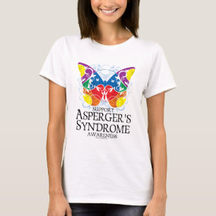 T-shirt Papillon de syndrome d'Asperger