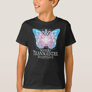 T-shirt Papillon de transsexuel