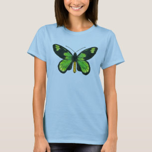T-shirt papillon des oiseaux de la reine Victoria