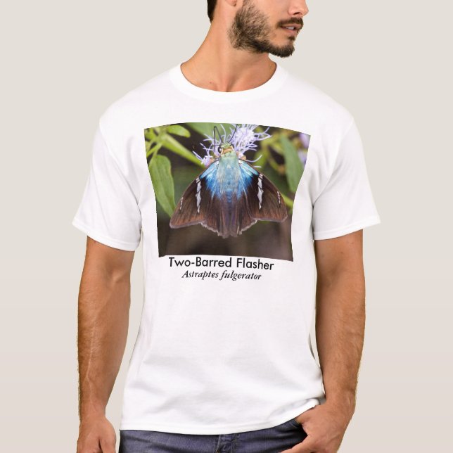 T-shirt Papillon Deux-Barré de clignoteur (Devant)