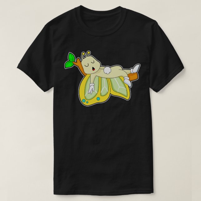 T-shirt Papillon dormant (Design devant)