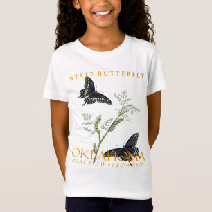 T-Shirt Papillon du Territoire d'Oklahoma Le Swallowtail n