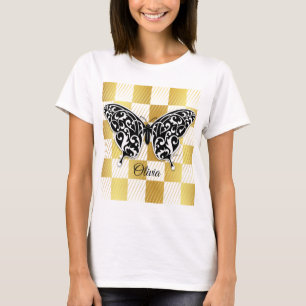 T-shirt papillon élégant