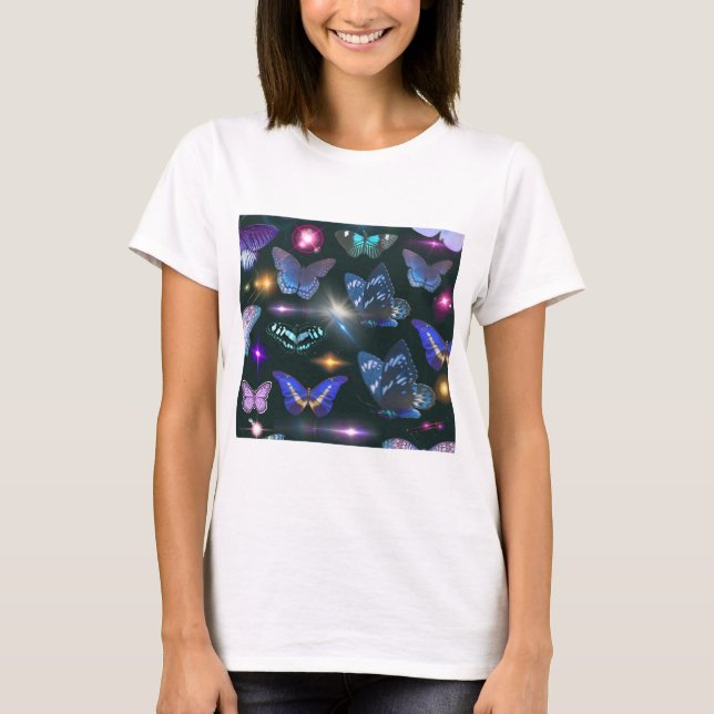 T-shirt papillon enchanteur (Devant)
