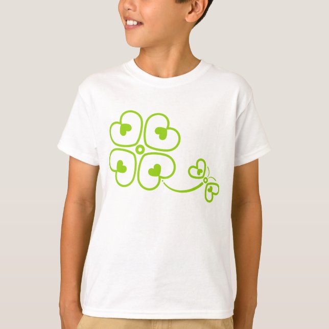 T-shirt Papillon_et_Clover (Devant)
