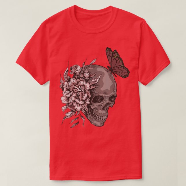T-shirt Papillon Fairycore Grunge foncé Kinderwhore Vêteme (Design devant)