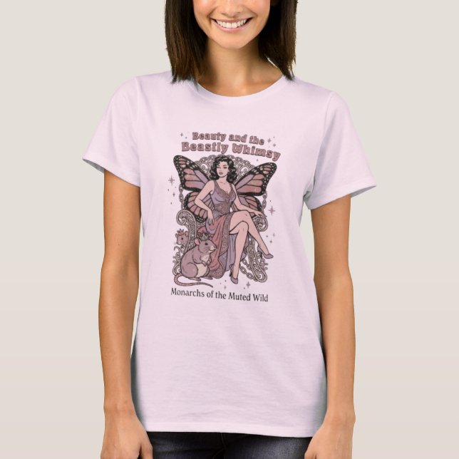T-shirt Papillon Fée & Rois Rats (Devant)