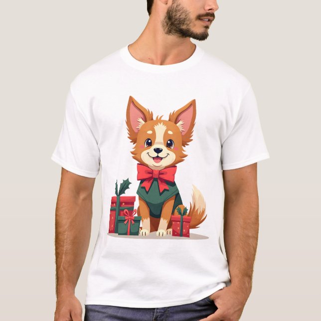T-shirt Papillon Festive Bow (Devant)