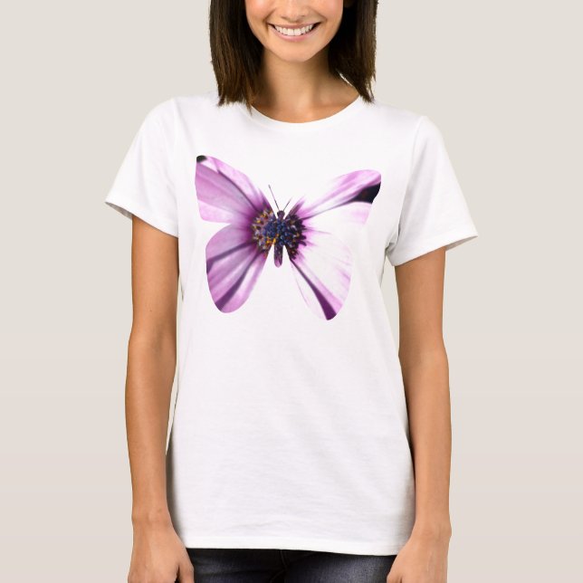 T-shirt Papillon Fleur (Devant)