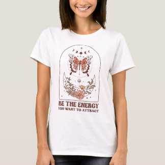 T-shirt Papillon floral mystique Boho