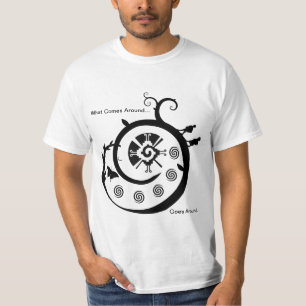 T-shirt Papillon galactique - ce qui vient circule autour