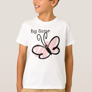 T-shirt Papillon - grande soeur