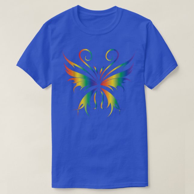 T-shirt Papillon Grunge esthétique Fairycore Dark Gothic F (Design devant)