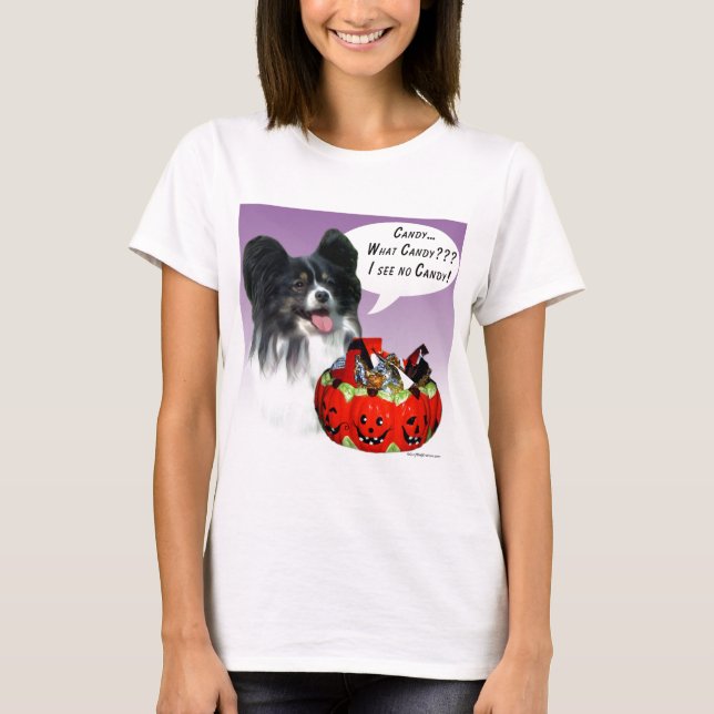T-shirt Papillon Halloween Candy (Devant)