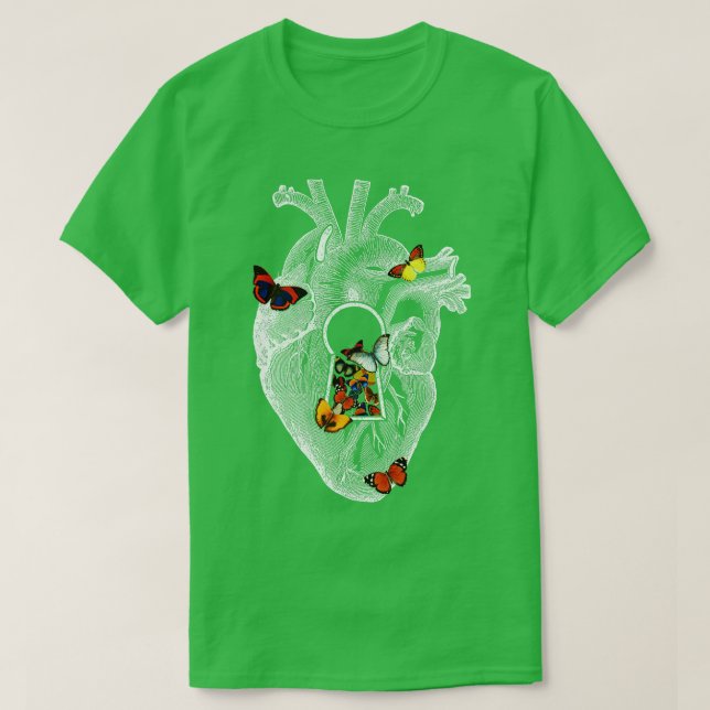 T-shirt Papillon Heart Spring par Tobe Fonseca (Design devant)