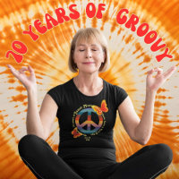 Papillon hippie rétro 70e photo Anniversaire