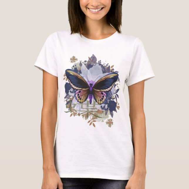 T-shirt Papillon japonais - Chou (Devant)