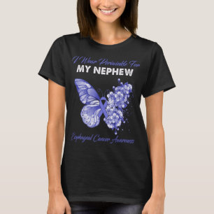 T-shirt Papillon Je Porte Périwinkel Pour Mon Esophage NEP