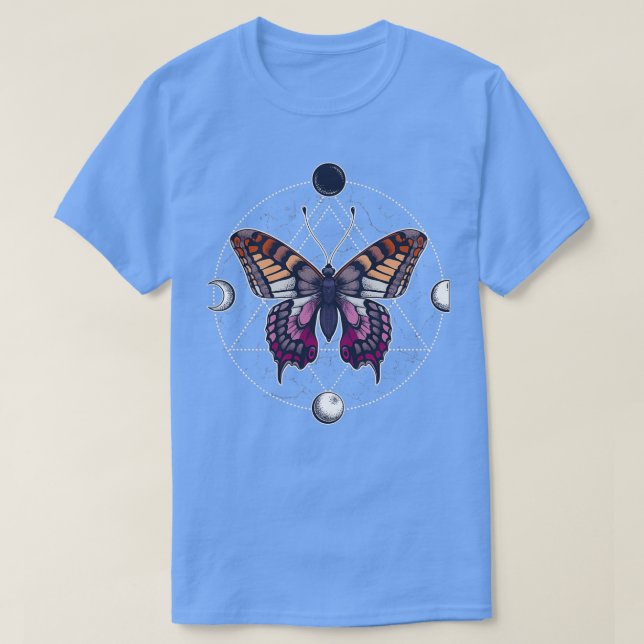 T-shirt Papillon lesbien (Design devant)