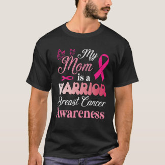 T-shirt Papillon Ma Mère Est Un Guerrier Lutter Contre Le 