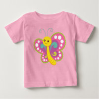 T-shirt papillon mignon