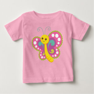 T-shirt papillon mignon