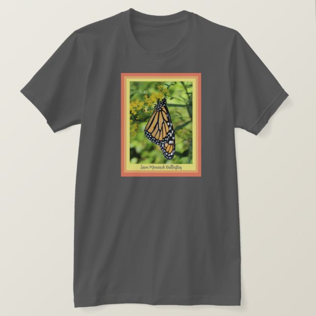 T-shirt Papillon monarque (Design devant)
