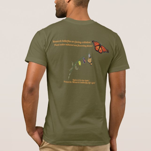 T-shirt Papillon monarque (Dos)