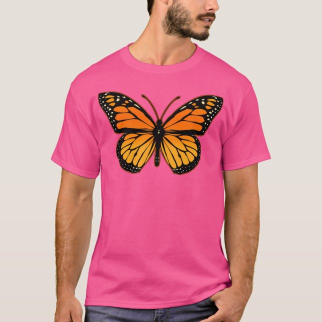 T-shirt Papillon Monarque (Devant)