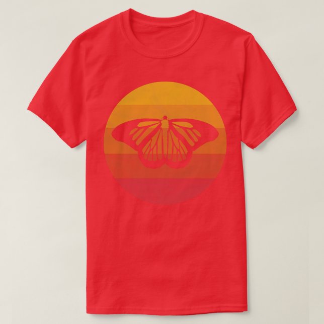 T-shirt Papillon monarque (Design devant)