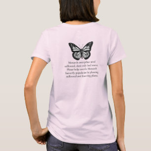 T-shirt papillon monarque