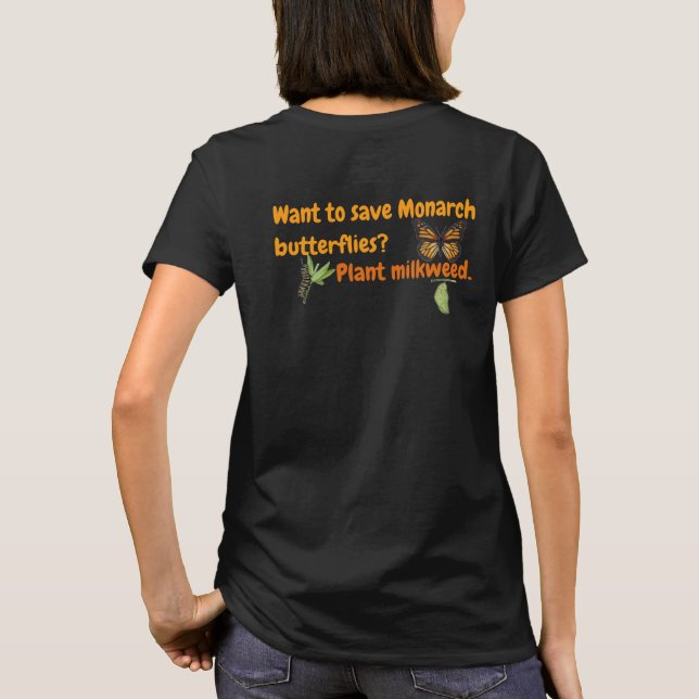 T-shirt Papillon monarque (Dos)