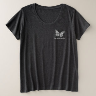 T-shirt papillon monarque