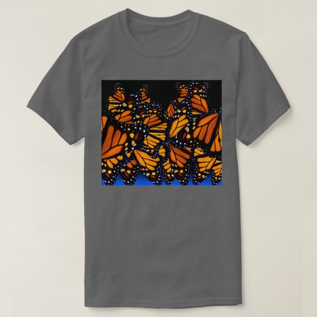 T-shirt papillon monarque de Bue (Design devant)