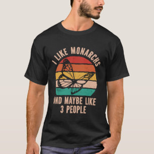 T-shirt Papillon monarque Entomologistes Vintages rétro
