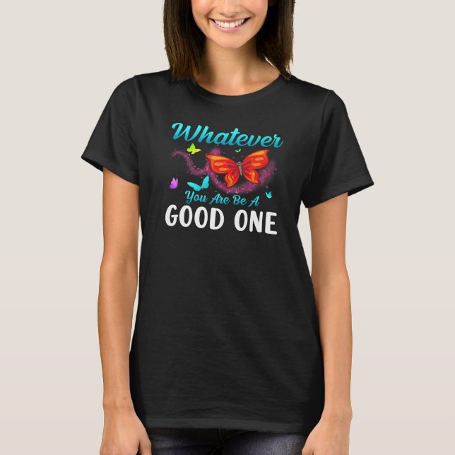 T-shirt Papillon Monarque Insecte Joli (Devant)