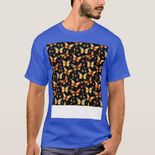 T-shirt Papillon Motif sans couture Boho mignon Insecte de