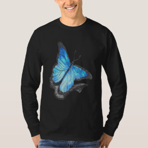 T-shirt Papillon Multicolor de couleur mignonne