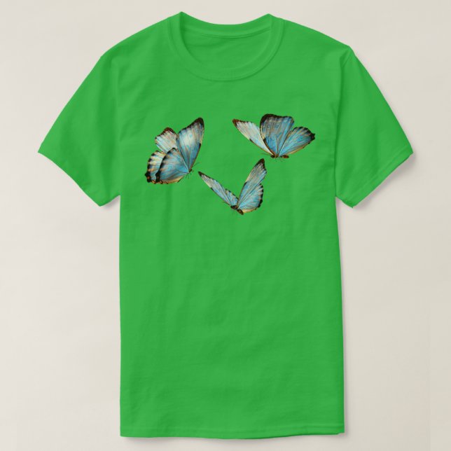 T-shirt Papillon mystique bleu (Design devant)