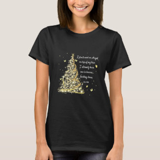T-shirt Papillon Noël Je n'ai pas besoin d'un ange sur le 
